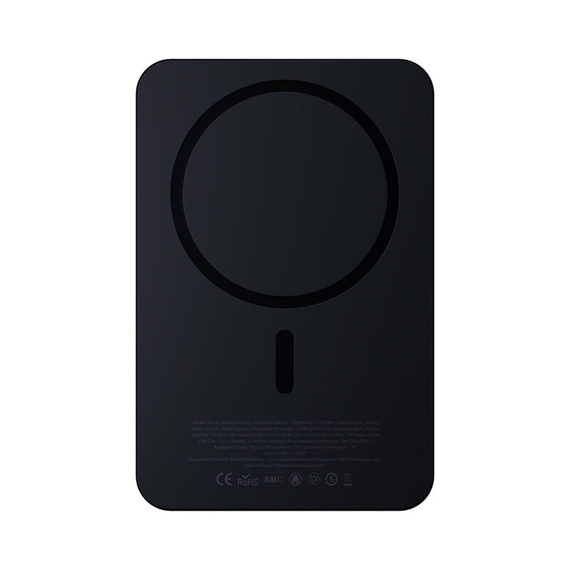 Power bank magnetic 10000mAh 22.5W, 3mk HARDY MagSynergy Ni+