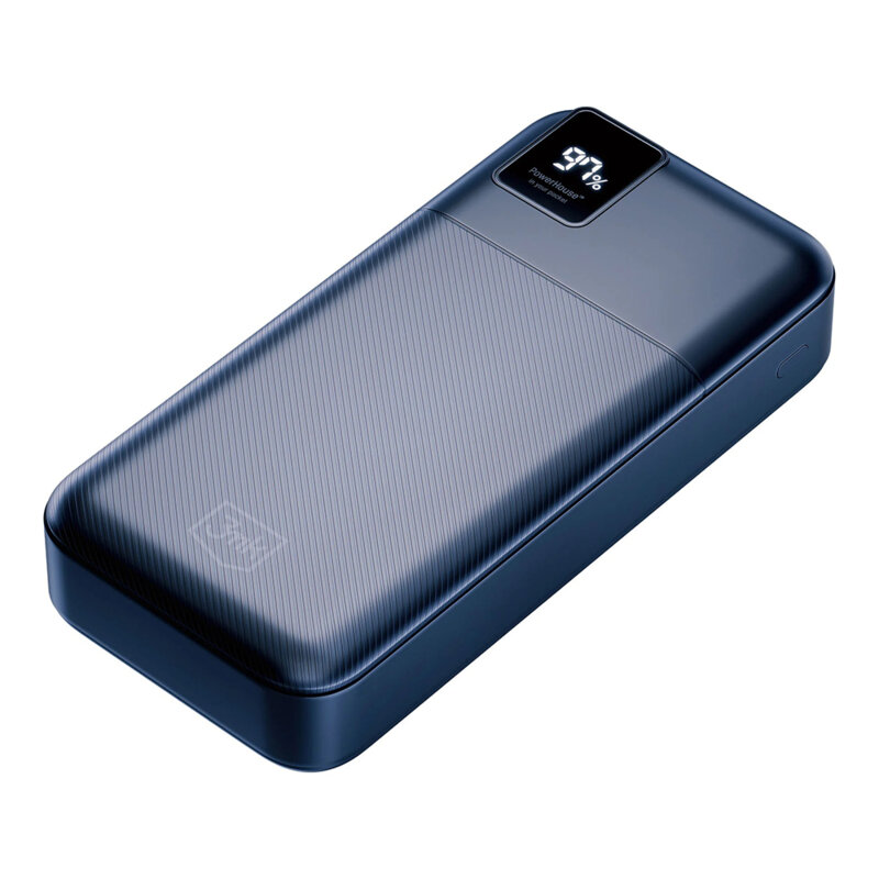 Baterie externa USB 20.000mAh 22.5W, 3mk PowerHouse, negru