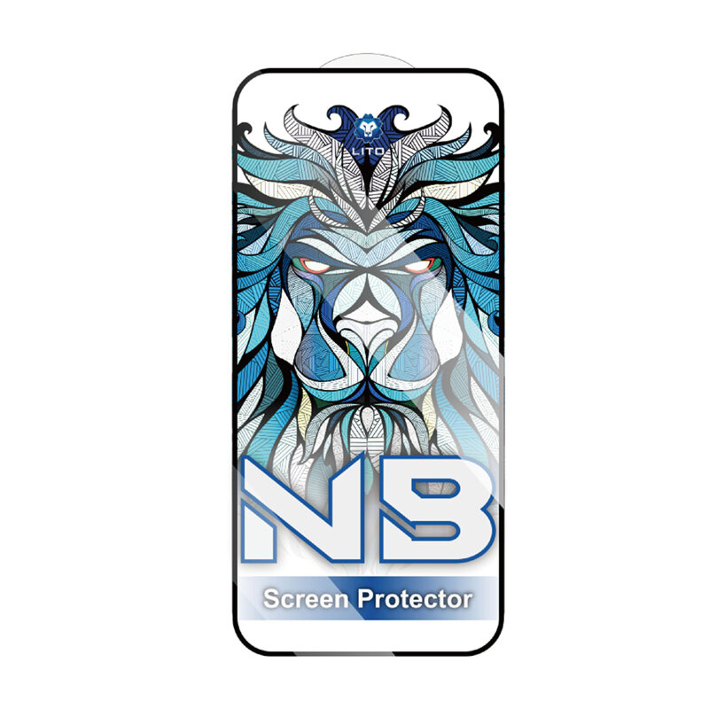 Folie sticla iPhone 17 Air Lito NB Screen Protector, negru