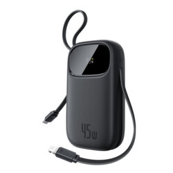 Baterie externa USB, Type-C, 20000mAh Baseus, negru, E0028D00