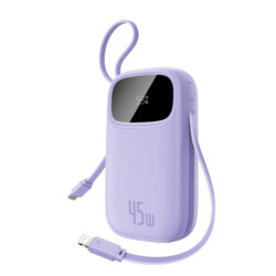 Baterie externa USB, Type-C, 10000mAh Baseus, mov, E0028C02