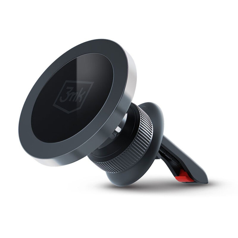 Suport auto magnetic MagSafe, 3mk MagHolder, negru