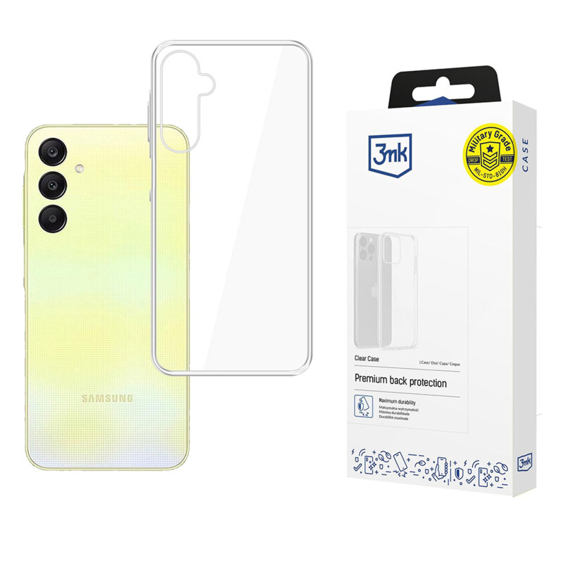 Husa Samsung Galaxy A26 5G 3mk Clear Case, Transparent
