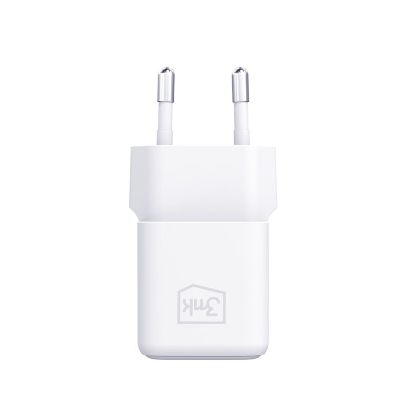 Incarcator de perete USB-C GaN 25W, 3mk Hyper, alb