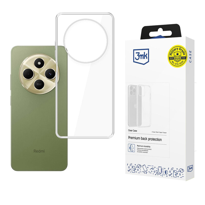 Husa Xiaomi Redmi 14C 3mk Clear Case, Transparent
