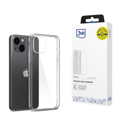 Husa iPhone 15 3mk Clear Case, Transparent