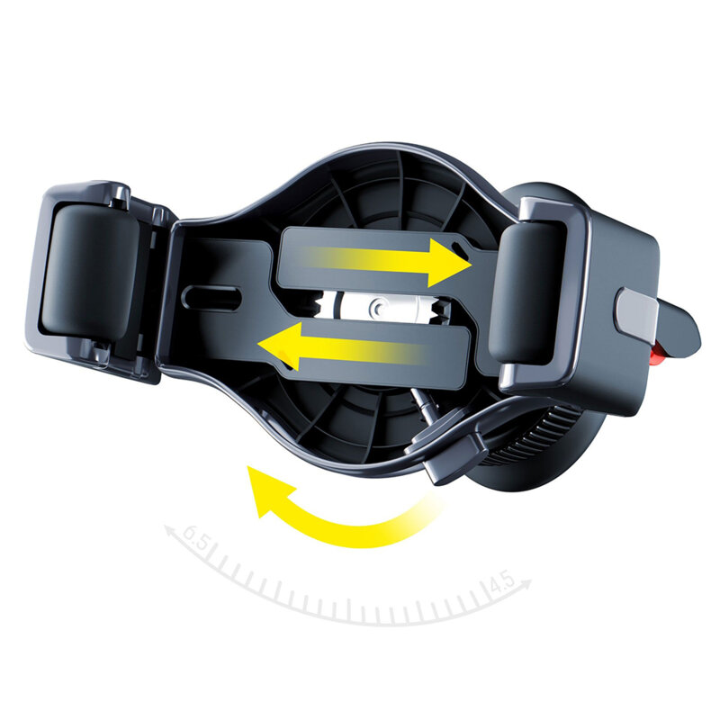 Suport auto pentru grila de ventilatie, 3mk Memo Hug, 4.5-6.5