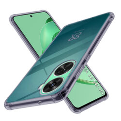 Husa Huawei nova 12 SE Techsuit Shockproof Clear Silicone, fumuriu