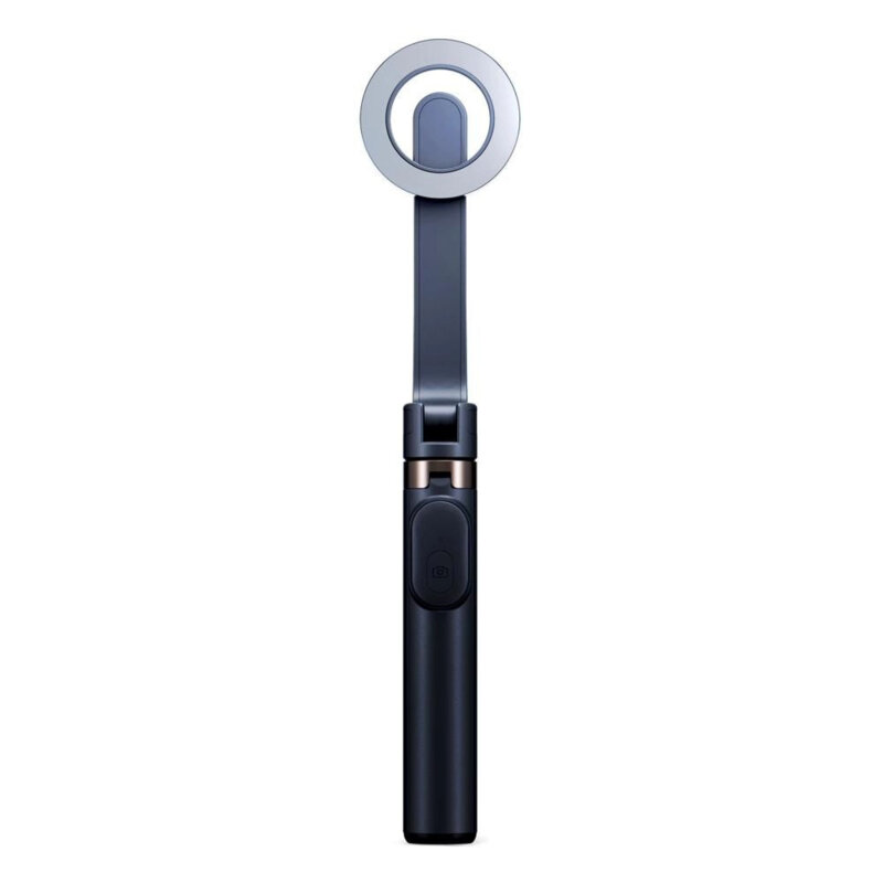 Selfie stick 2in1 cu trepied Bluetooth, 3mk Hardy MagSelfie, negru