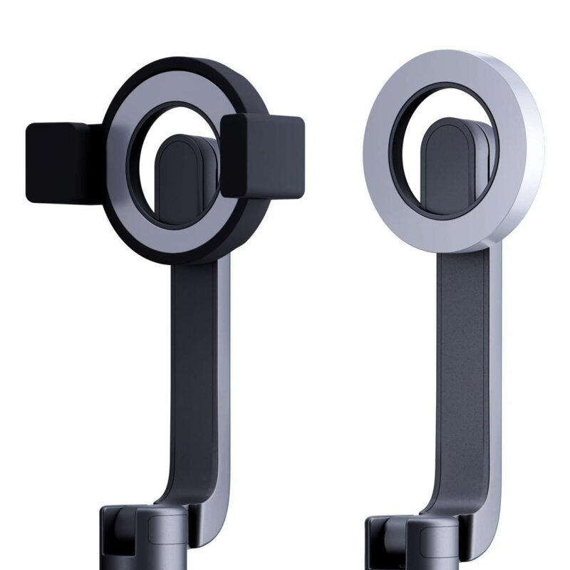 Selfie stick 2in1 cu trepied Bluetooth, 3mk Hardy MagSelfie, negru