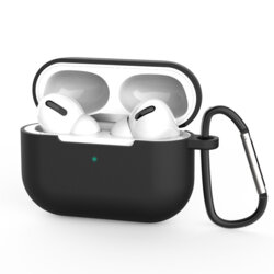 Husa AirPods Pro 3 Techsuit Silicone Case, negru
