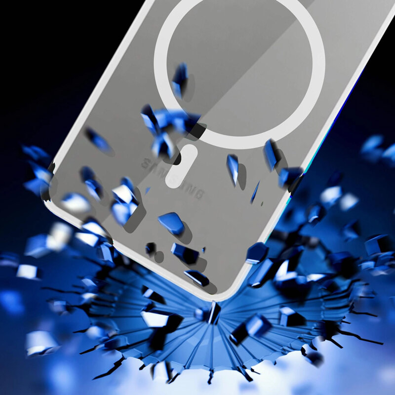 Husa Samsung Galaxy S25 3mk Clear Case MagCase, transparenta