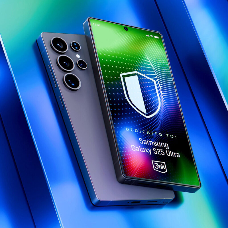Folie Samsung Galaxy S25 Ultra 3mk Hardy Ultra Glass, negru