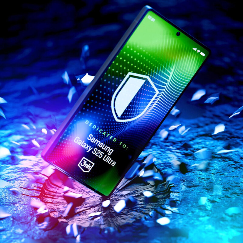 Folie Samsung Galaxy S25 Ultra 3mk Hardy Ultra Glass, negru