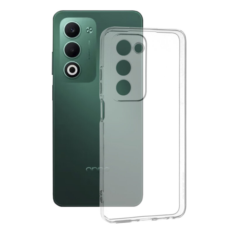Husa Oppo A5 4G Techsuit Clear Silicone, transparenta