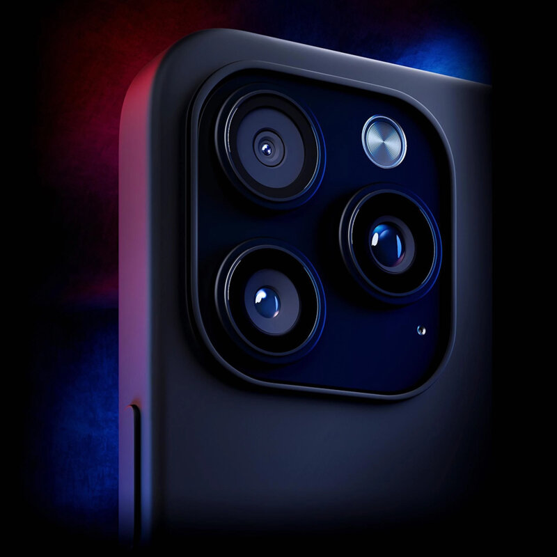 Husa iPhone 16 Pro premium 3mk Matt Case Pro, Black