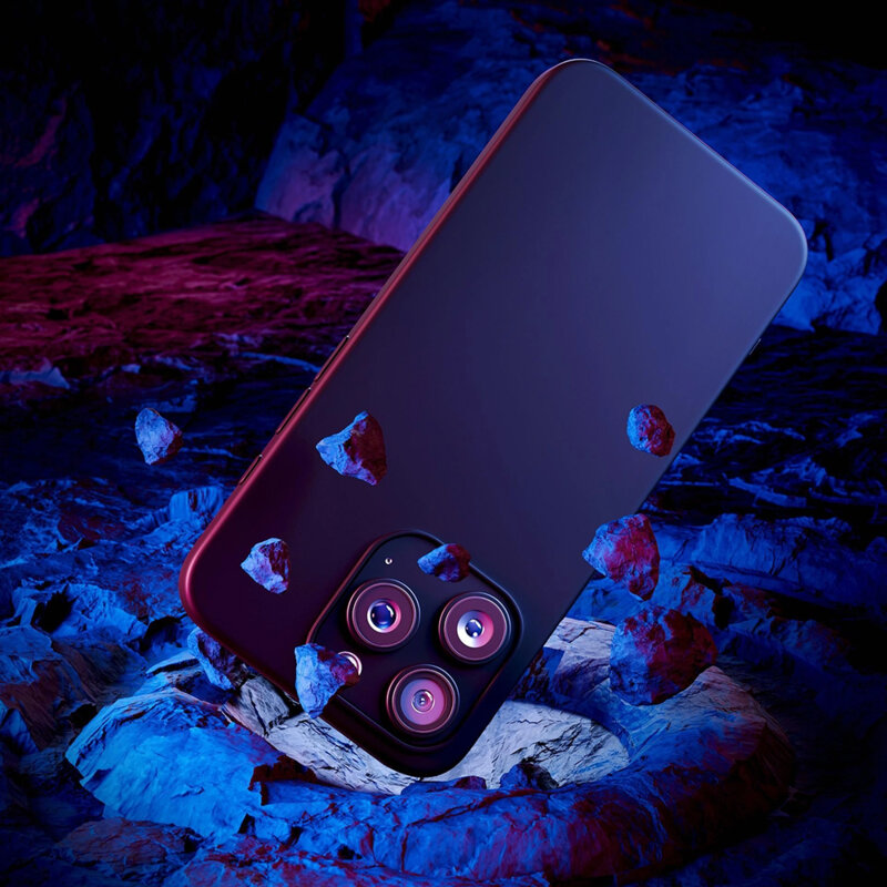 Husa iPhone 16 Pro premium 3mk Matt Case Pro, Black