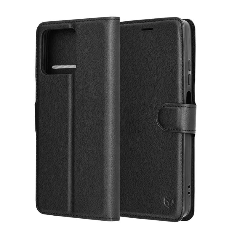 Husa Motorola Moto G56 Techsuit Leather Folio, negru