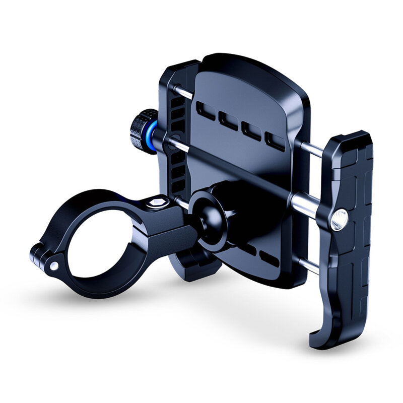 Suport bicicleta telefon, 3mk Steel, 60-90mm, negru