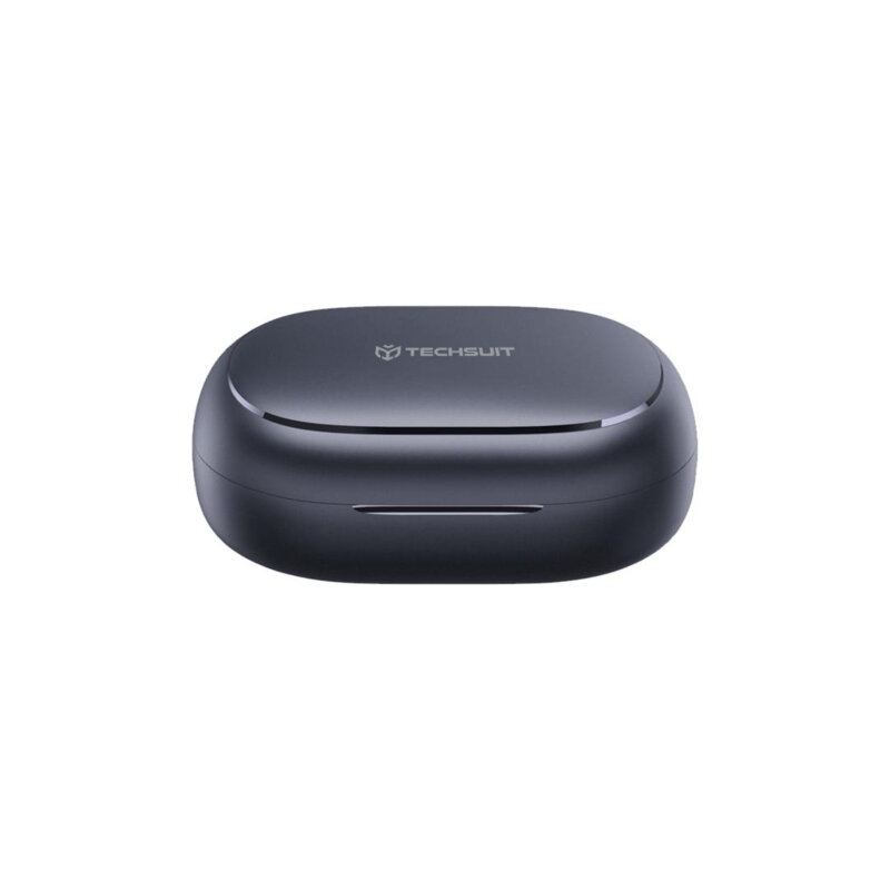 Casti Bluetooth in-ear BT5.4, Techsuit AirTune 100 CW4, negru