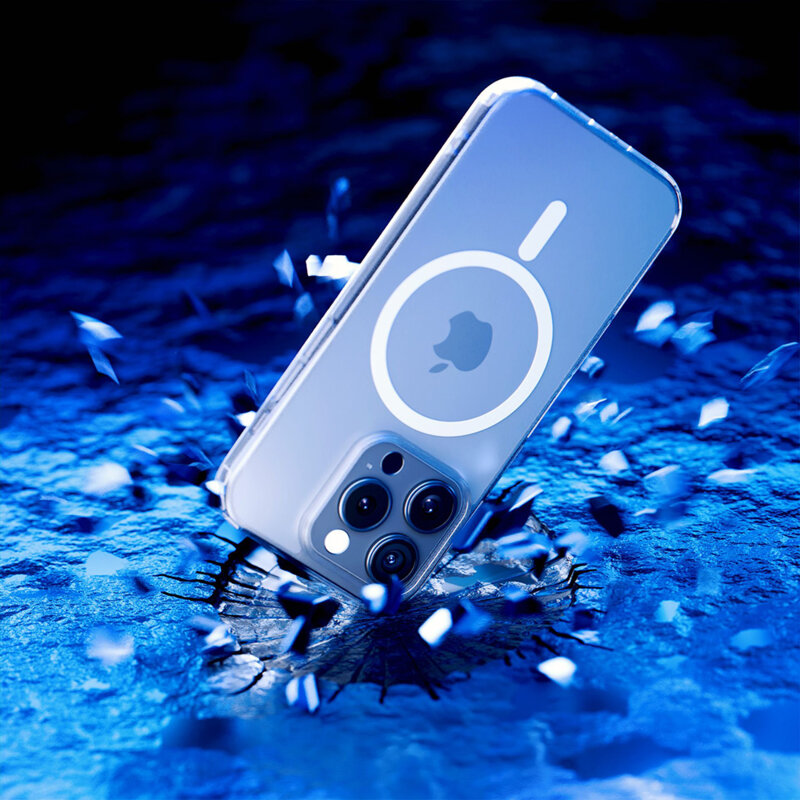 Husa iPhone 16 Pro 3mk MagCase, transparenta