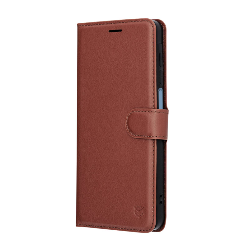Husa Samsung Galaxy A07 4G Techsuit Leather Folio, maro
