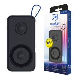 Power bank 10.000mAh 22.5W, 3mk PastelUp, negru