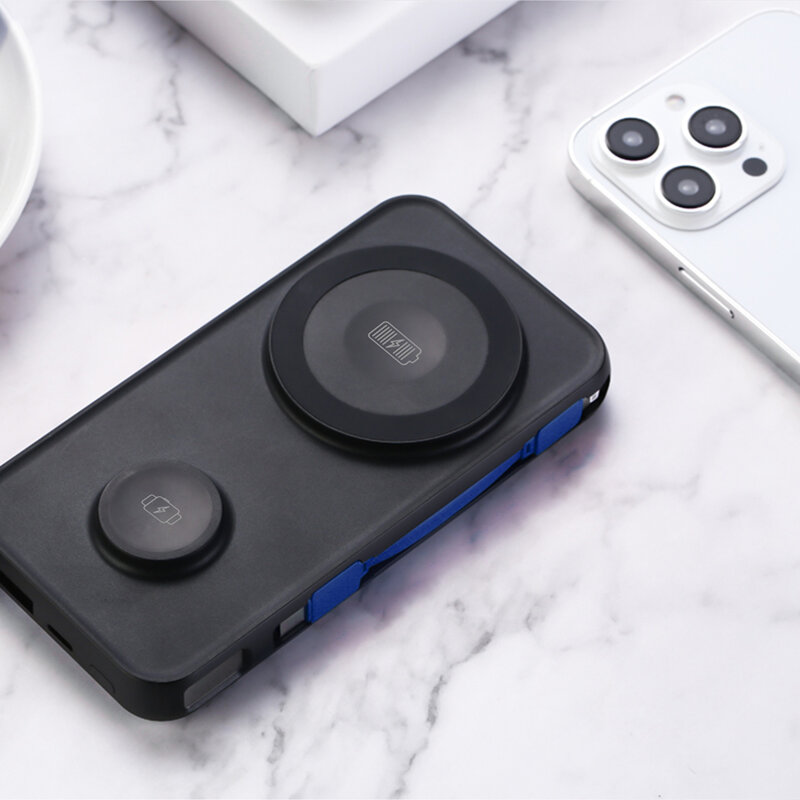 Power bank 10.000mAh 22.5W, 3mk PastelUp, negru