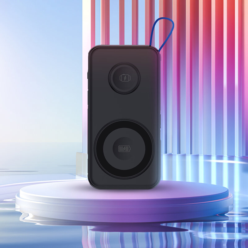 Power bank 10.000mAh 22.5W, 3mk PastelUp, negru