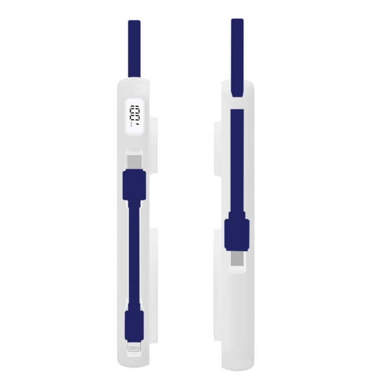 Power bank 10.000mAh 22.5W, 3mk PastelUp, alb