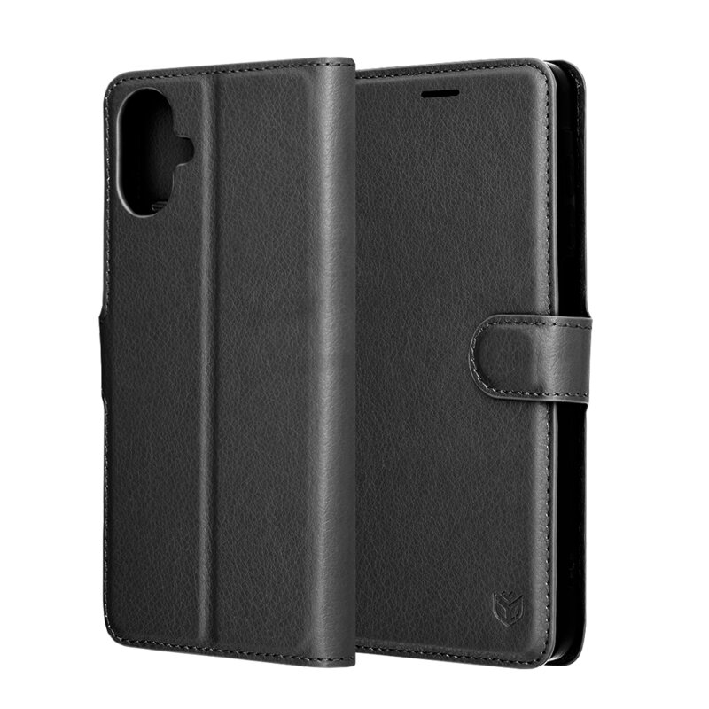 Husa Samsung Galaxy A07 4G Techsuit Leather Folio, negru