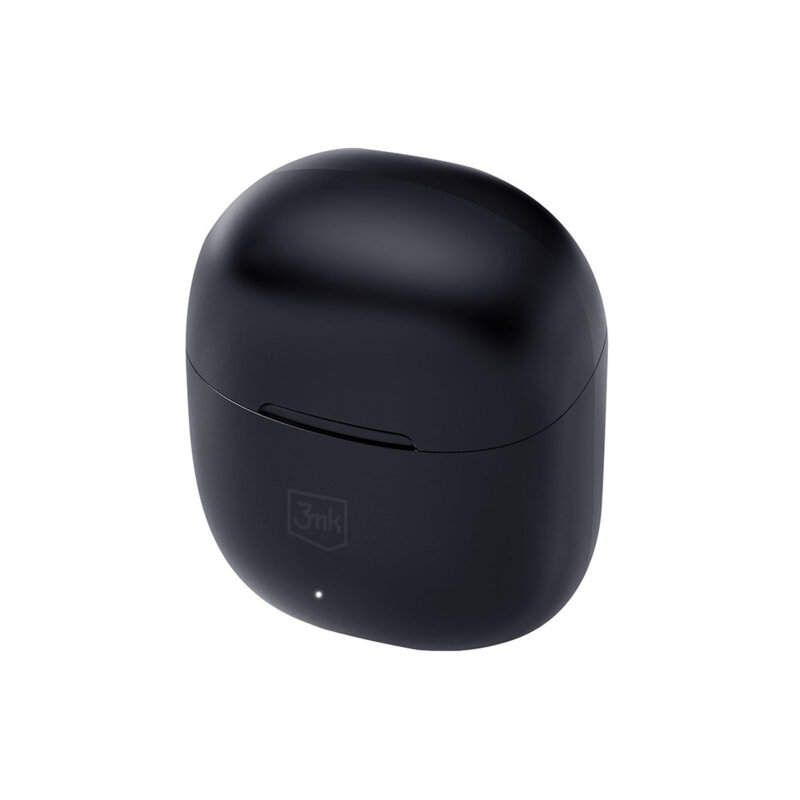 Casti wireless BT5.3 Passive Noise Cancellation, 3mk FlowBuds, negru