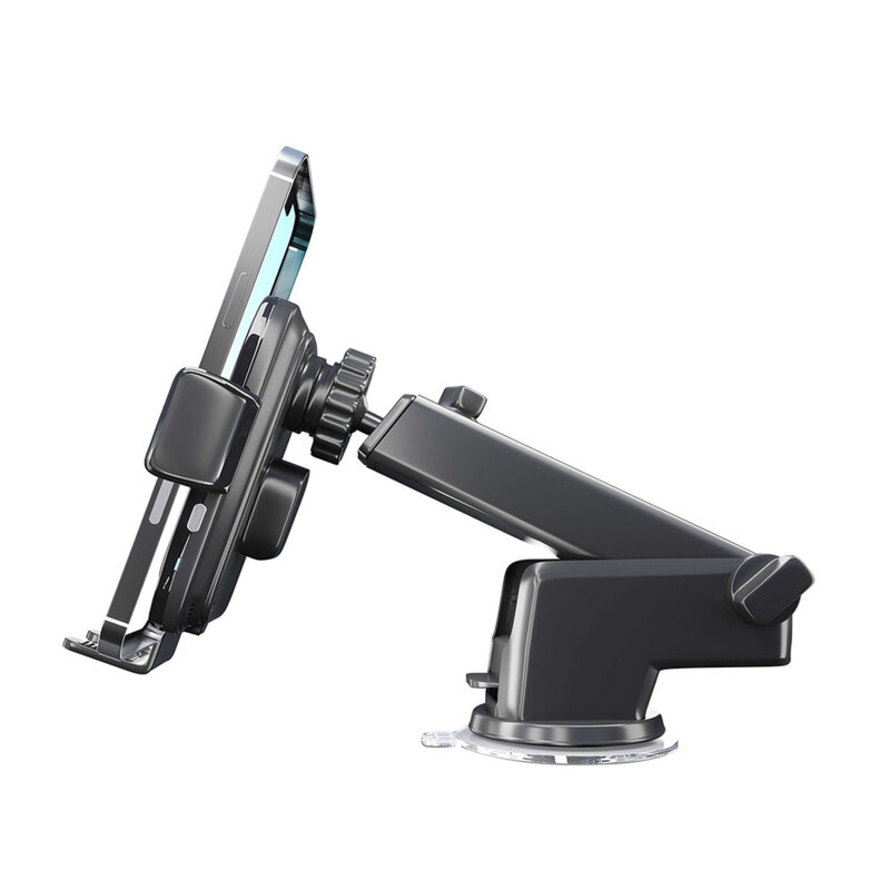 Suport auto wireless 15W, 3mk Drive & Charge, negru