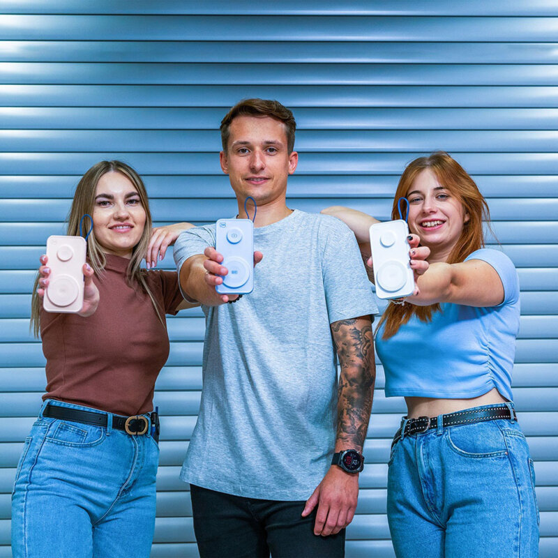 Power bank 10.000mAh 22.5W, 3mk PastelUp, bleu