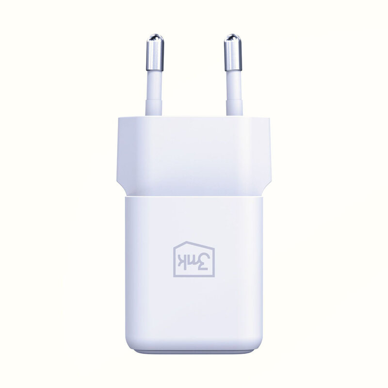 Incarcator priza USB 20W GaN QC4, 3mk Hyper, alb