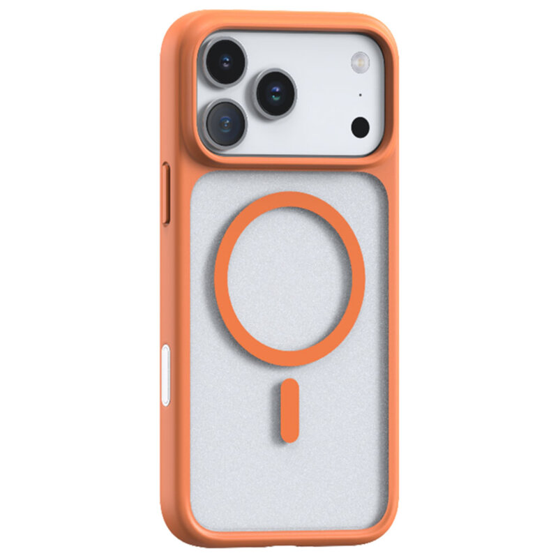 Husa iPhone 17 Pro Max Torras Guardian Magnetic Series, portocaliu