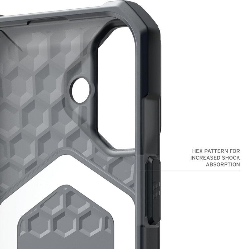 Husa iPhone 17 UAG Essential Armor MagSafe, Ash