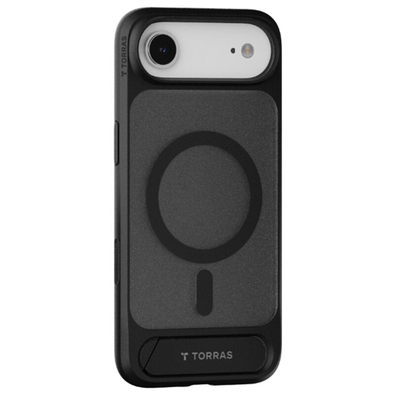 Husa iPhone 17 Air Torras Pstand, negru