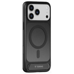Husa iPhone 17 Pro Torras Pstand, negru