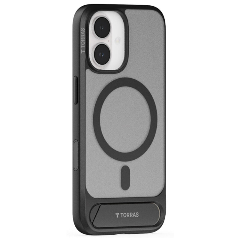 Husa iPhone 17 Torras Pstand, negru