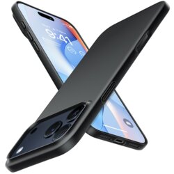 Husa iPhone 17 Pro Torras SlimFit MagSafe Series, negru