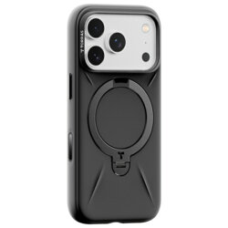 Husa iPhone 17 Pro Max Torras QPRO Silicone Series, negru