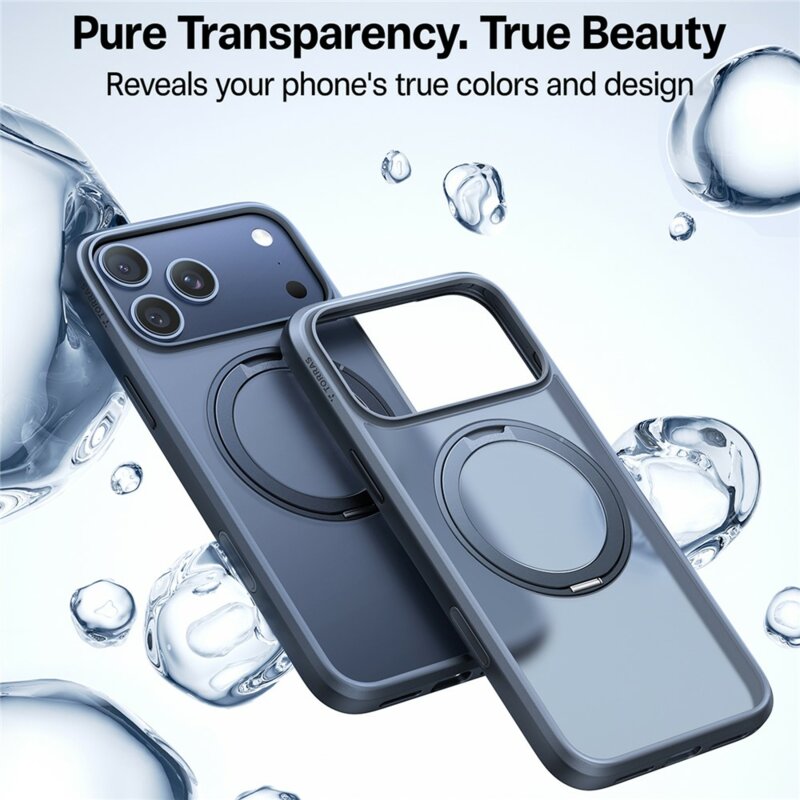 Husa iPhone 17 Pro Torras Ostand Pro MagSafe  Series, negru