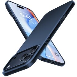 Husa iPhone 17 Pro Torras SlimFit MagSafe Series, albastru