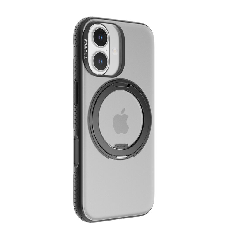 Husa iPhone 17 Torras Ostand R Fitness Series, negru
