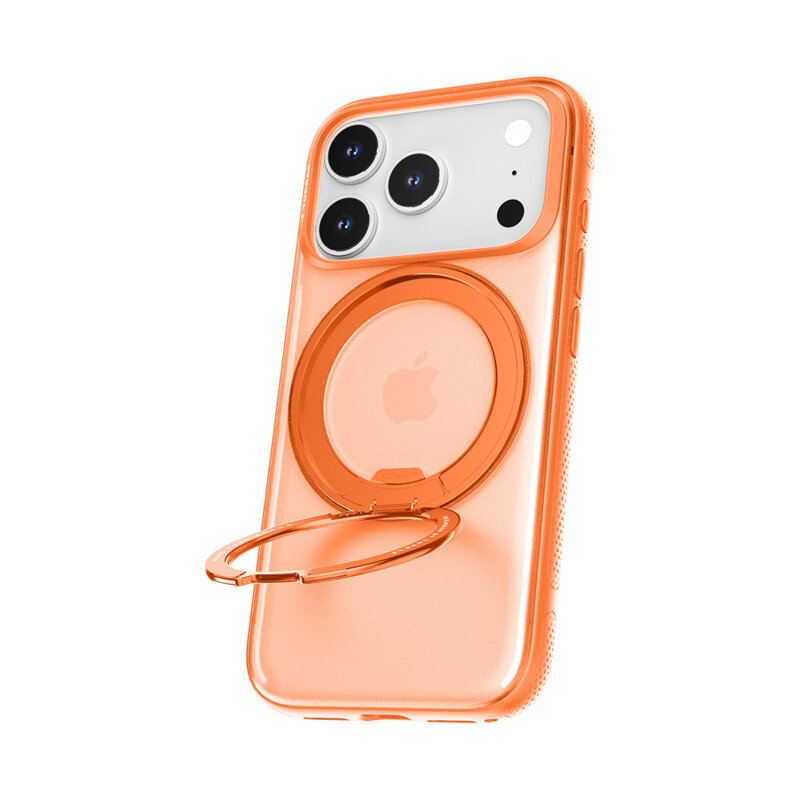 Husa iPhone 17 Pro Torras Ostand R Fitness Series, portocaliu
