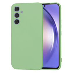 Husa silicon Samsung Galaxy A54 Techsuit SoftFlex, verde deschis