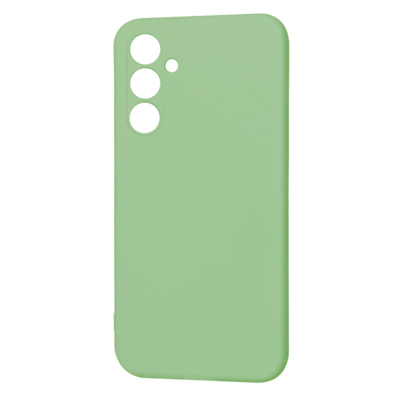 Husa silicon Samsung Galaxy A54 Techsuit SoftFlex, verde deschis