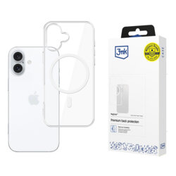 Husa iPhone 17 3mk MagCase, transparenta