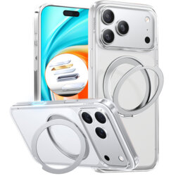 Husa iPhone 17 Pro Max Torras Ostand Pro MagSafe Series, transparenta